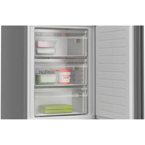 Bosch KGN39OCAF EXCLUSIV Zilver