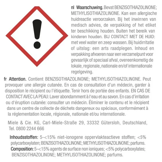 Miele Glansspoelmiddel