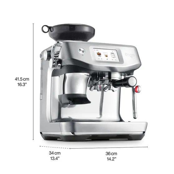 Sage the Barista Impress Touch Zwart