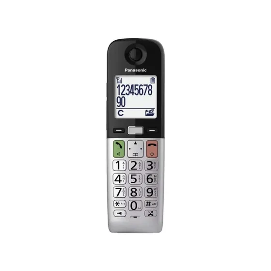 Panasonic KX-TGU410EXB Zwart/zilver