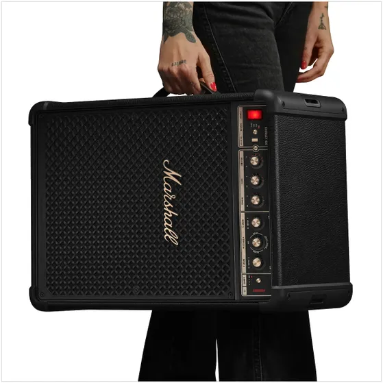 Marshall Bromley 450 Party Speaker BT Zwart