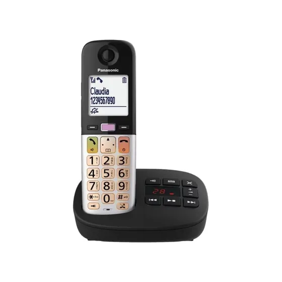 Panasonic KX-TGU432EXB Zwart/zilver
