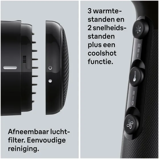 Braun BRHD215E Zwart