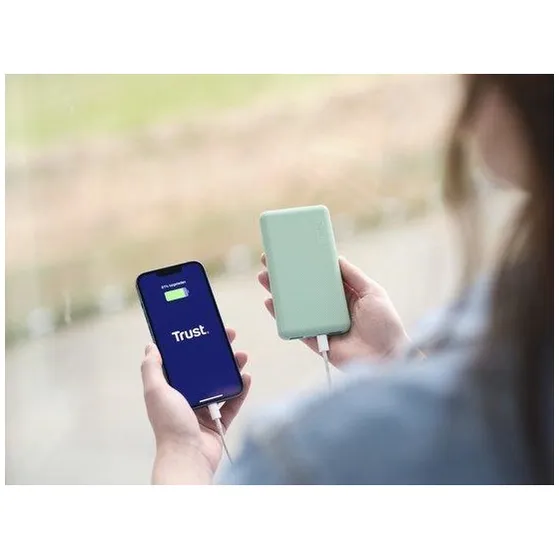 Trust Primo Powerbank 10.000 mAh Groen