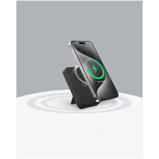 Anker 633 Magnetic Wireless Power Bank 10000mAh 15W with 27W USB C port Zwart