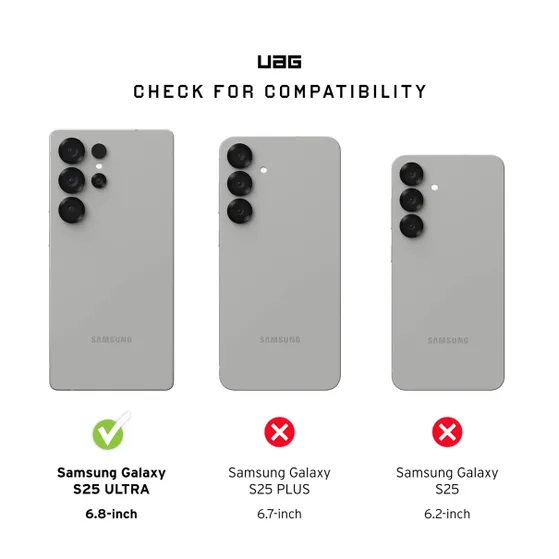 UAG Monarch Pro voor Samsung Galaxy S25 Ultra Grijs