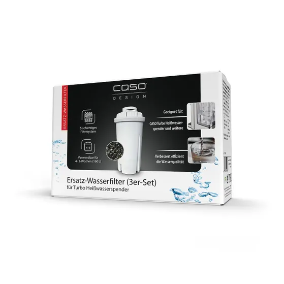 Caso Filter Hot Water (3 stuks)