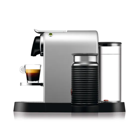Krups Nespresso Citiz XN761B + Aeroccino Zilver