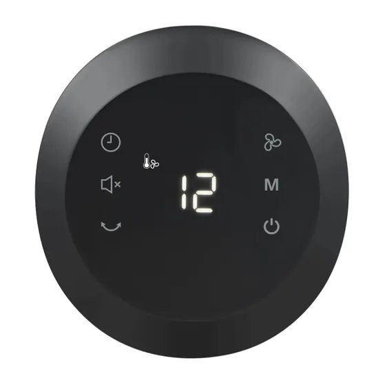 Inventum VTO912BA Zwart