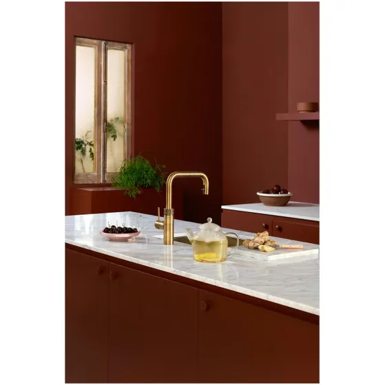 Quooker Flex Square Messing Patina