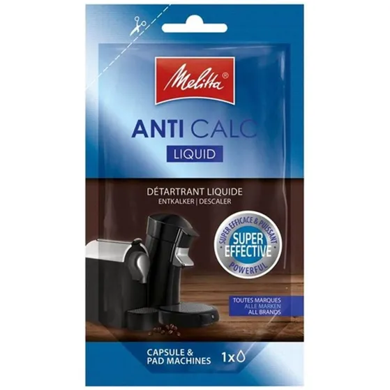 Melitta capsule- en koffiepadmachines ontkalker 100ml Wit