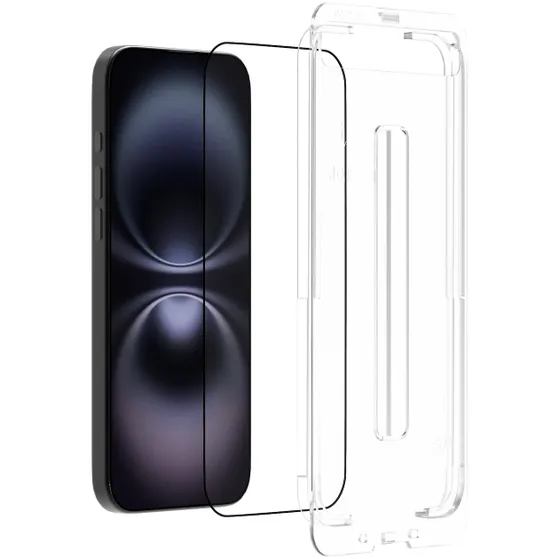 Just in Case Tempered Glass voor Apple iPhone 16 Pro, hulpstuk 1-pack