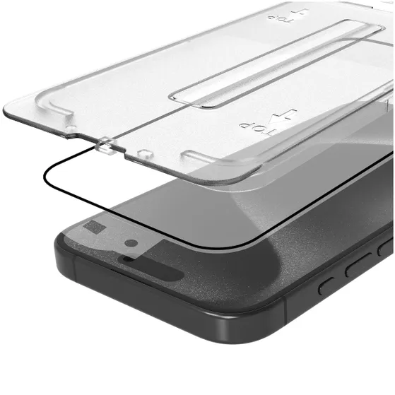 Just in Case Tempered Glass voor Apple iPhone 16 Pro, hulpstuk 1-pack