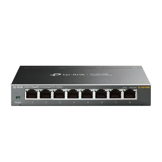 TP-Link TL-SG108E 8-Port Gigabit Easy Smart Switch