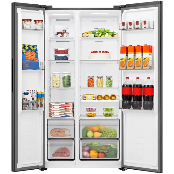 Hisense RS3P558NEFD Zwart