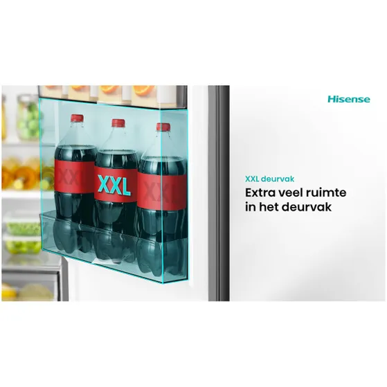 Hisense RS3P558NEFD Zwart