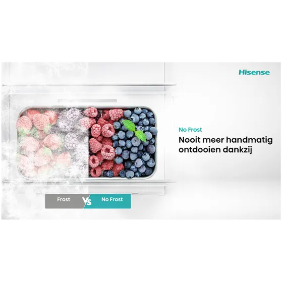 Hisense RS3P558NEFD Zwart