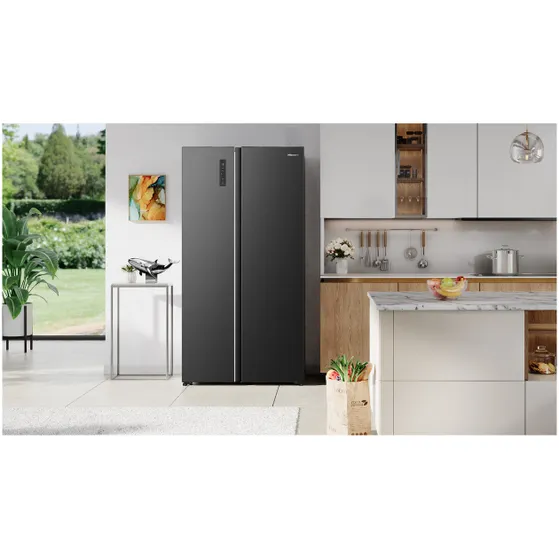 Hisense RS3P558NEFD Zwart