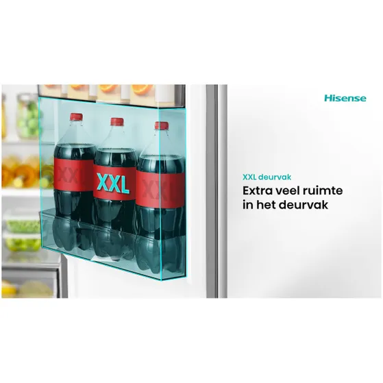 Hisense RS3P558NEID Rvs