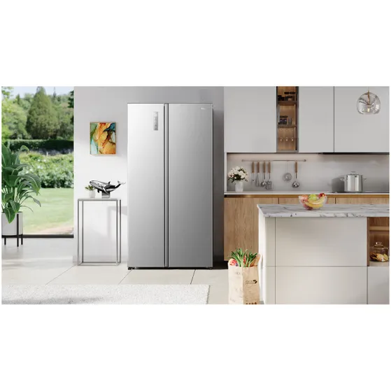 Hisense RS3P558NEID Rvs