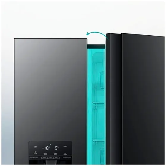 Hisense RS694N4TFE Zwart