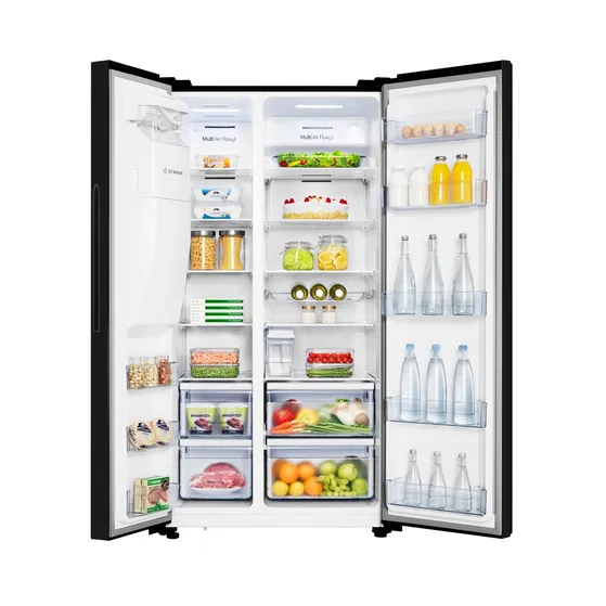 Hisense RS694N4TFE Zwart