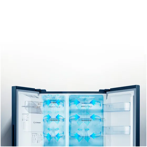 Hisense RS694N4TFE Zwart