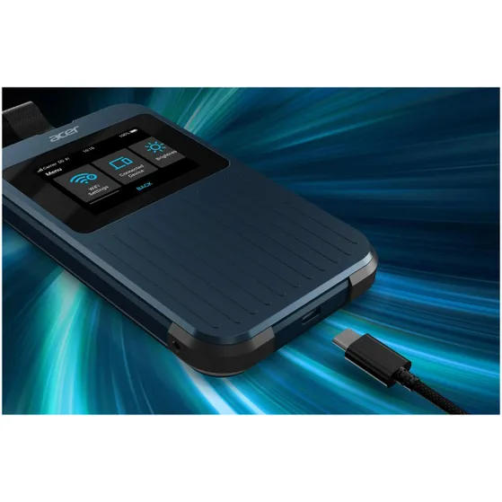 Acer Connect Enduro M3 5G Mobile Wi-Fi - 20GB International Data
