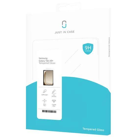 Just in Case Tempered Glass voor Galaxy Tab A9+