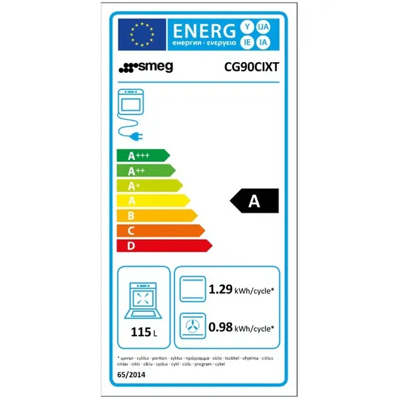 Smeg CG90CIXT