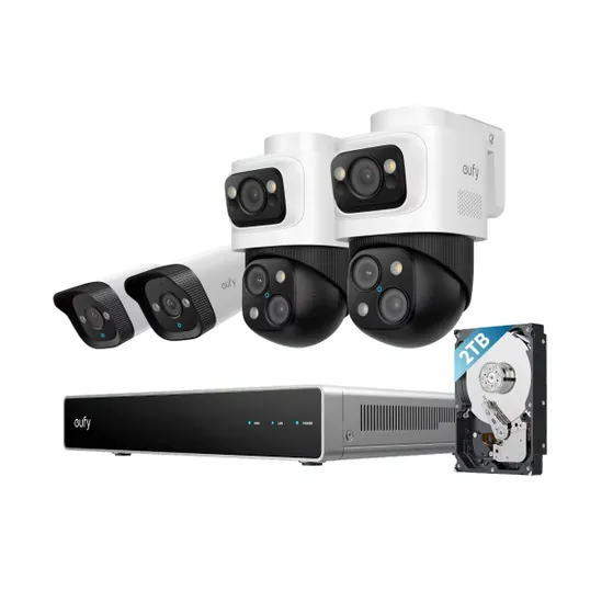 Eufy NVR Security System S4 (Bullet-PTZ+ Bullet Cam)