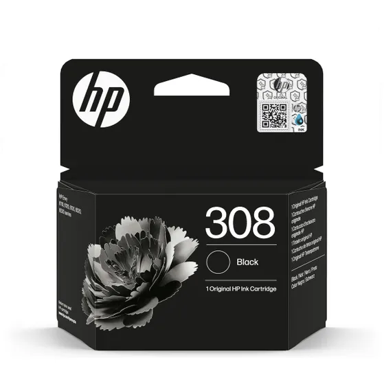 HP 308 Cartridge Zwart