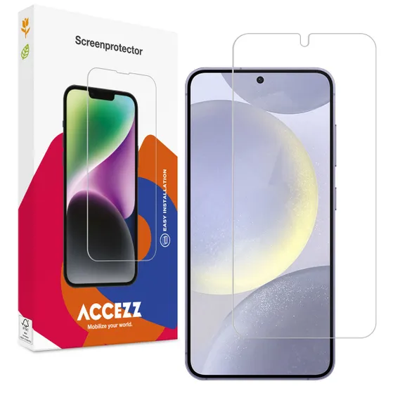 Accezz Gehard Glas Screenprotector Samsung Galaxy S24 Plus Transparant
