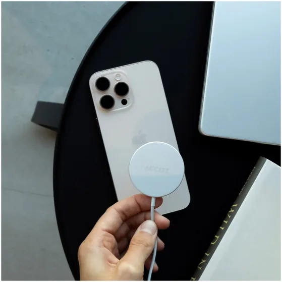 Accezz Wireless MagSafe Charger USB-C - 1 meter Wit