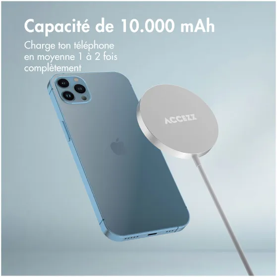 Accezz Wireless MagSafe Charger USB-C - 1 meter Wit