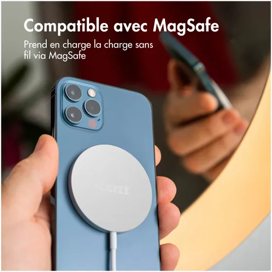 Accezz Wireless MagSafe Charger USB-C - 1 meter Wit