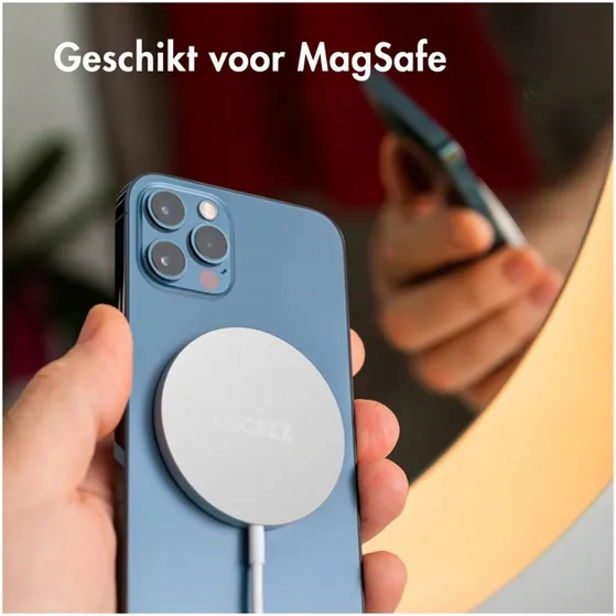 Accezz Wireless MagSafe Charger USB-C - 1 meter Wit