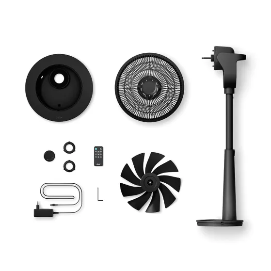 Duux Whisper Fan 3 DXCF222 Zwart