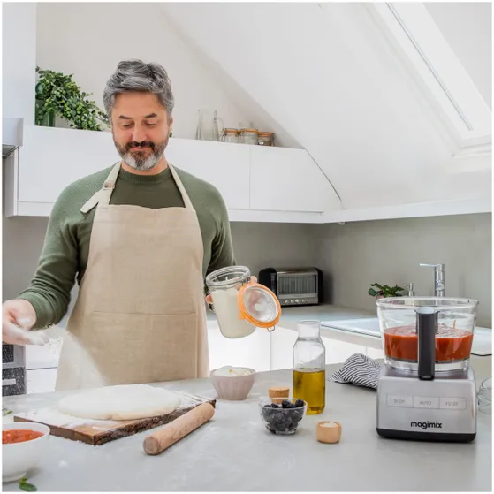 Magimix CS 3200 XL 18371NL Mat chroom