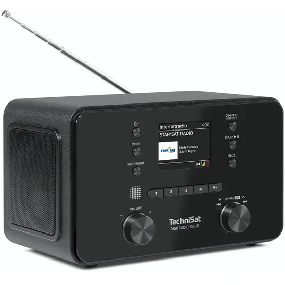 TechniSat Digitradio 550 IR Zwart