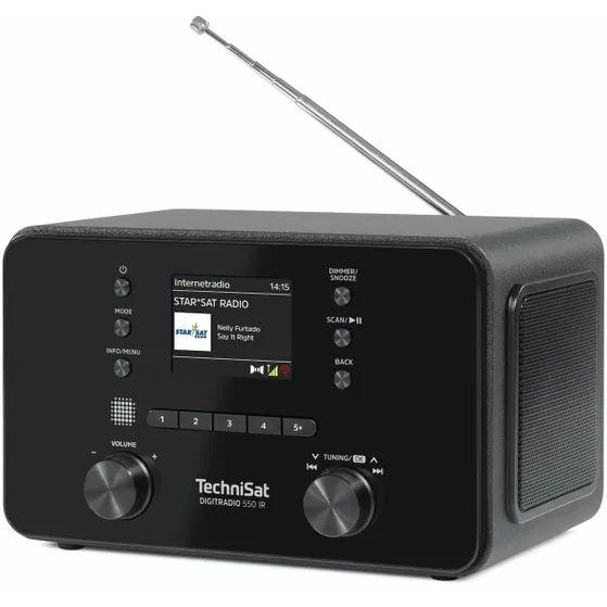 TechniSat Digitradio 550 IR Zwart