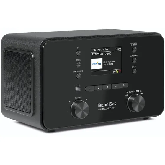 TechniSat Digitradio 550 IR Zwart