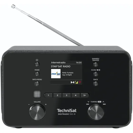 TechniSat Digitradio 550 IR Zwart