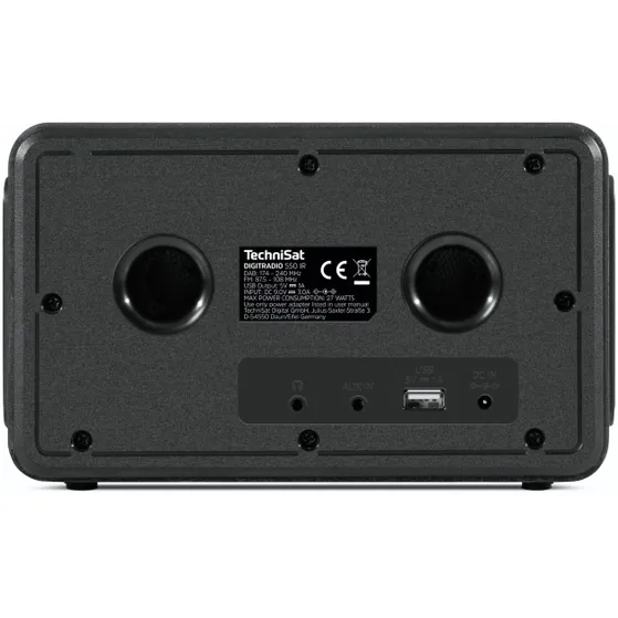 TechniSat Digitradio 550 IR Zwart