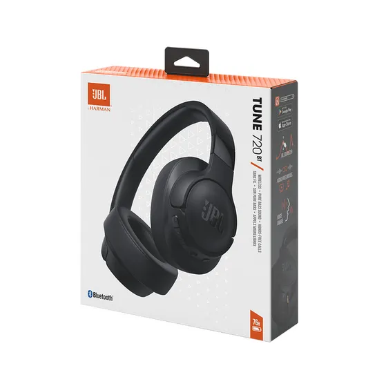 JBL TUNE 720BT Zwart