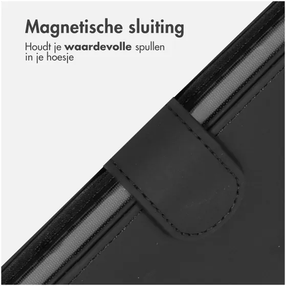 Accezz Wallet Softcase voor Samsung Galaxy A17 Zwart
