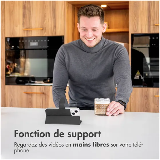 Accezz Wallet Softcase voor Samsung Galaxy A17 Zwart