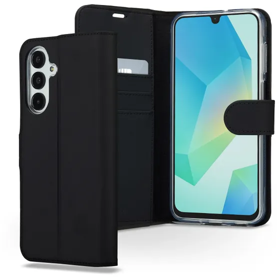 Accezz Wallet Softcase voor Samsung Galaxy A17 Zwart