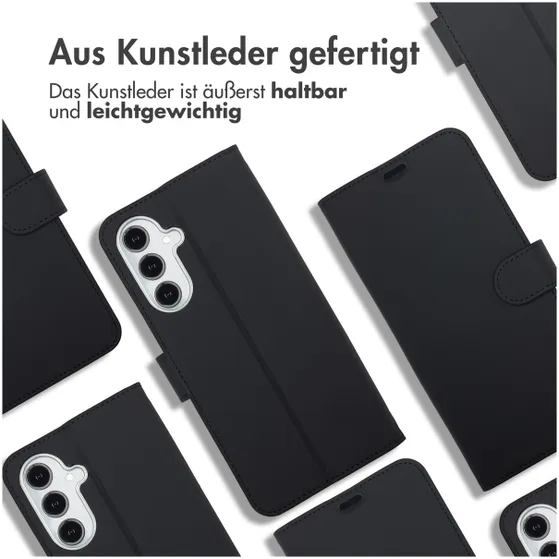 Accezz Wallet Softcase voor Samsung Galaxy A17 Zwart