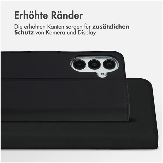 Accezz Wallet Softcase voor Samsung Galaxy A17 Zwart